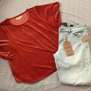Velvet Butterfly Madewell Top